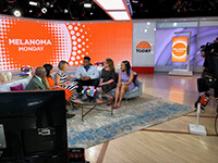 Image 2 of Dr. Downie at The Today show for Melanoma discussion